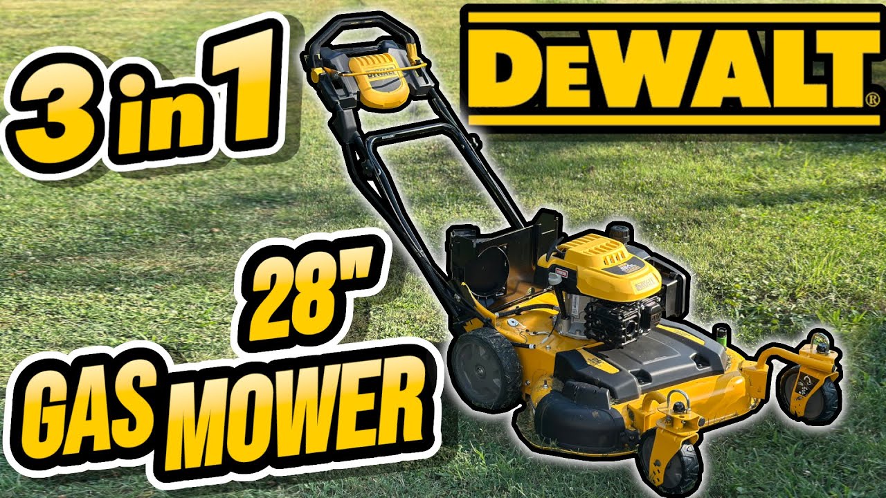 Dewalt 28in 224cc Commercial Mower Review (Buy or Pass?)