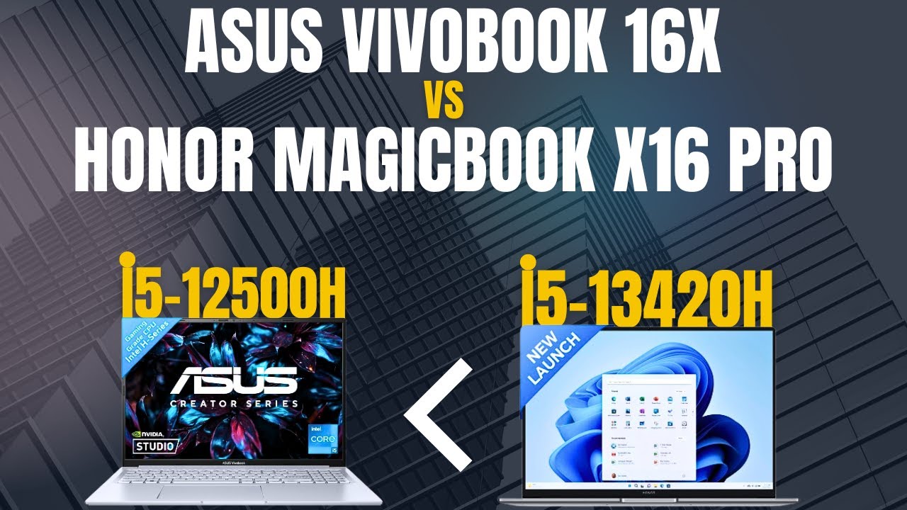 asus vivobook 16x vs honor magicbook x16 pro 🔥 Best Laptop Under 50k 🤑