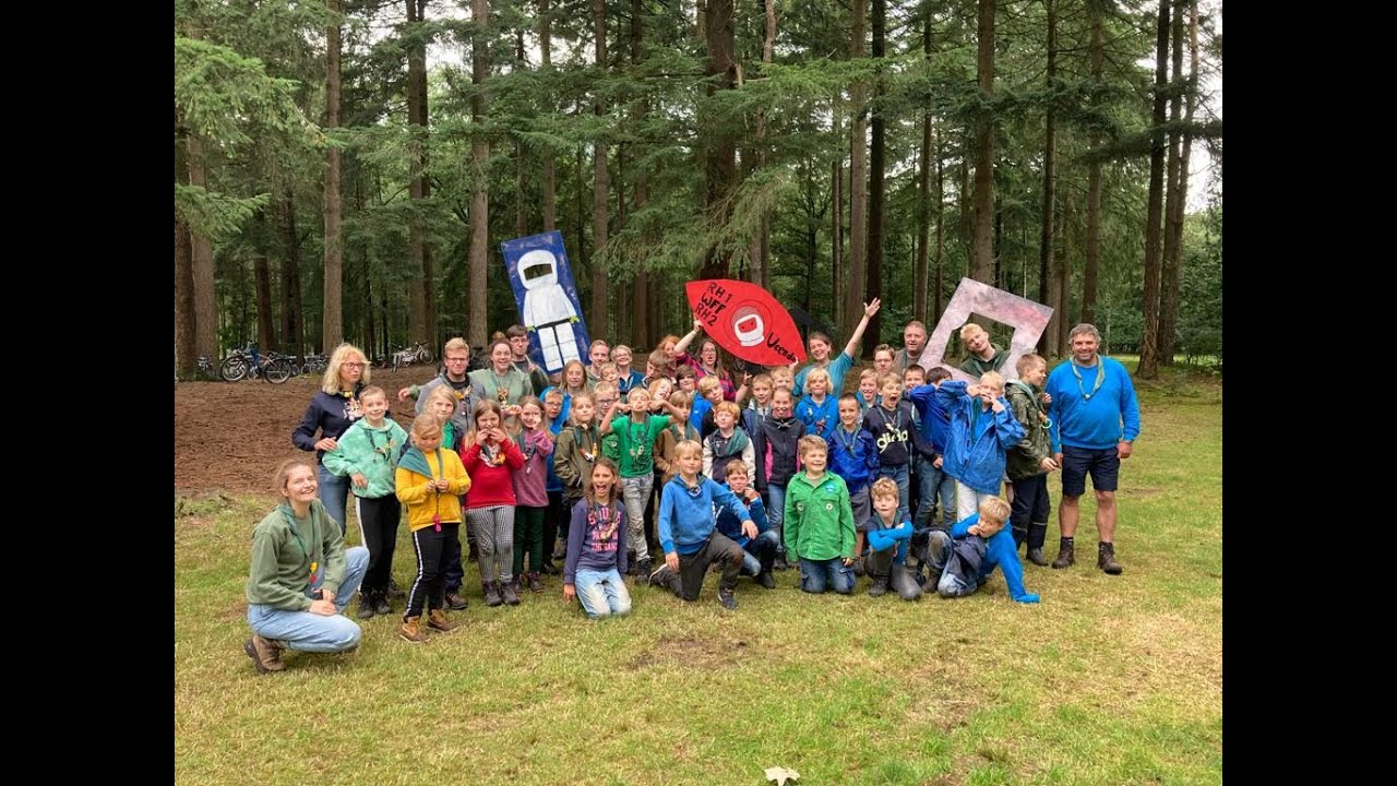 Welpen in space - zomerkamp 2021 - scouting Veendam