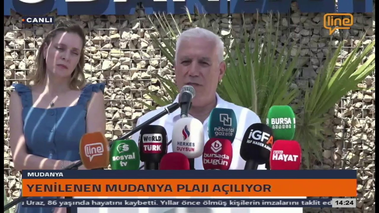 Yenilenen Mudanya plajı açılıyor