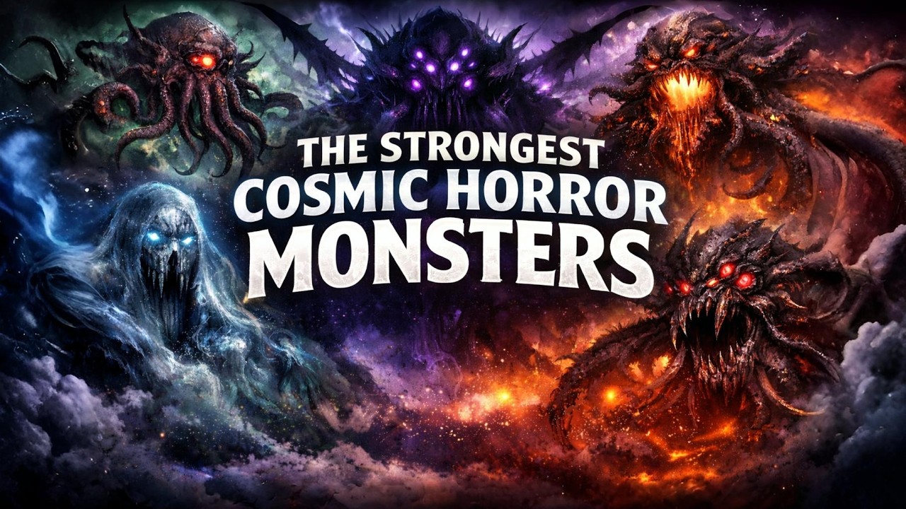 The Strongest Cosmic Horror Monsters Ranked by Power (Lovecraft’s Darkest Gods)