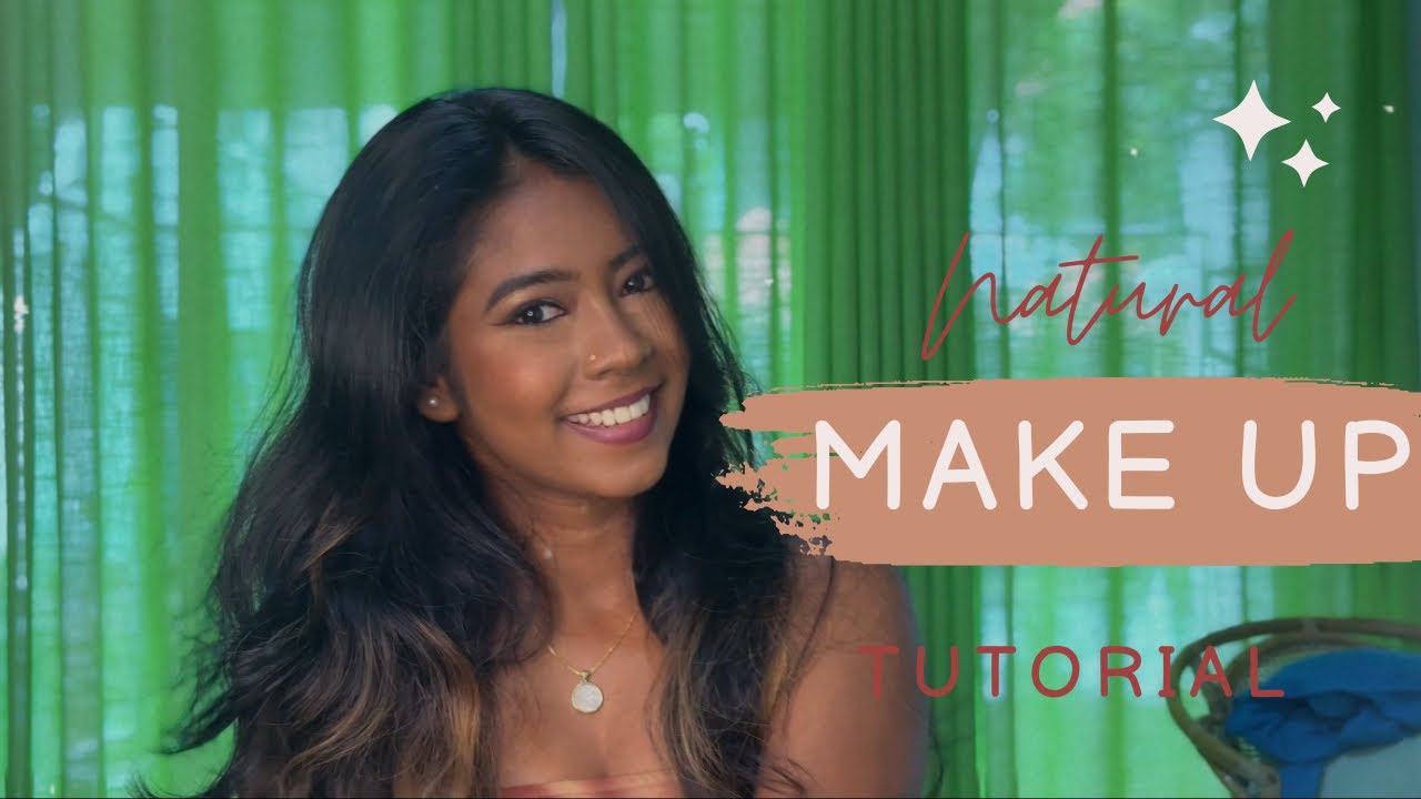 ලස්සනට එළියට යන්න පොඩ්ඩක් Heavy , Natural Makeup Up Look එකක්🤎