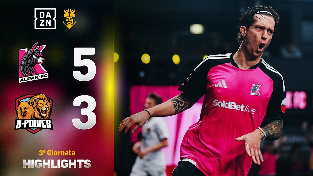 Il KAPPONE batte DILETTA e BOBO: Alpak FC-D Power 5-3 | Kings League | DAZN Highlights