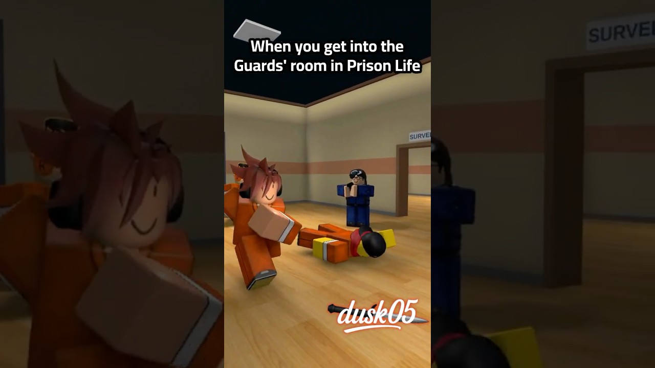 Prison Life || Roblox Animation Meme #roblox #animation #shorts #funny #fyp