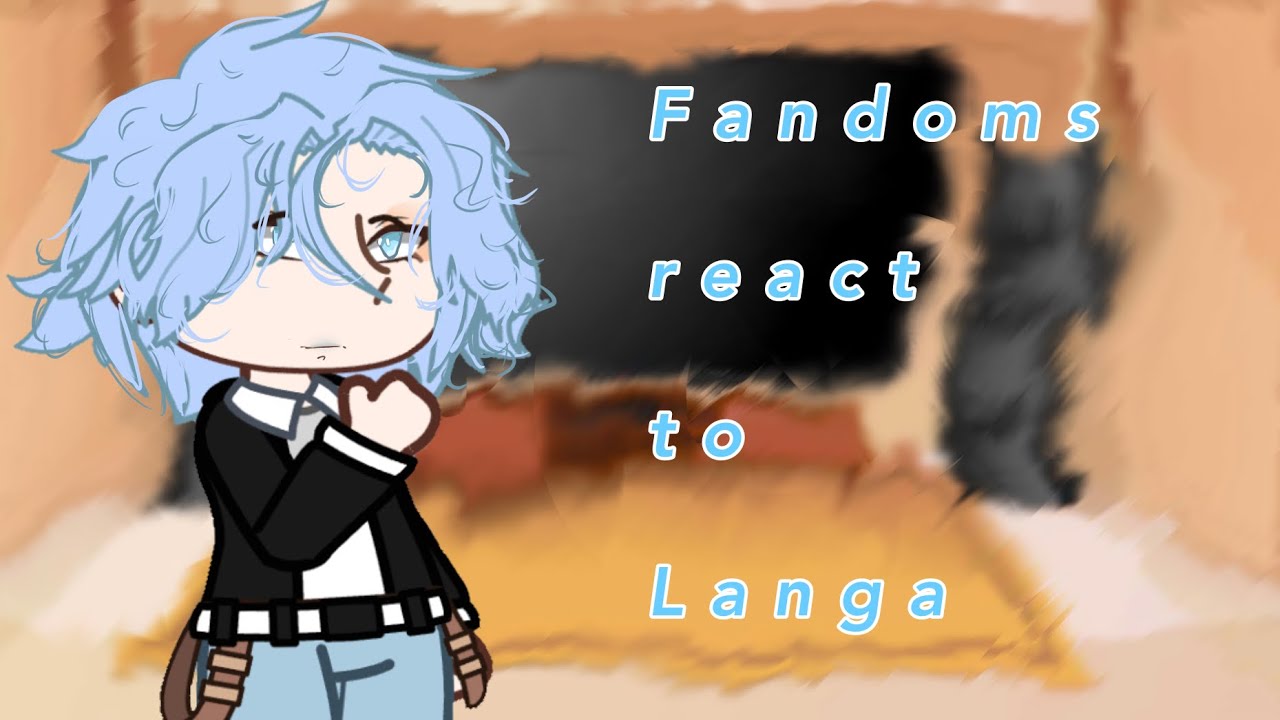 |Fandoms react to eachother| Langa | Sk8 the Infinity| 5/6|