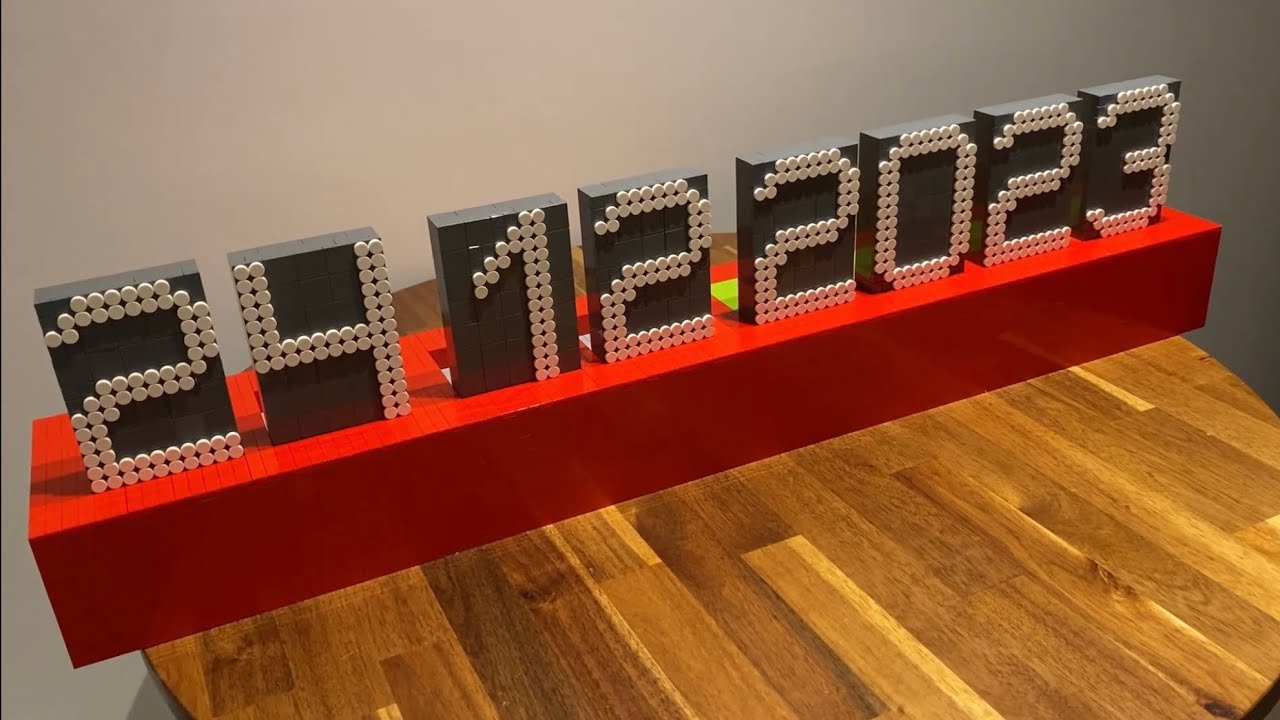 Jak to działa ? kalendarz LEGO how it works ? calendar Wie funktioniert das ?