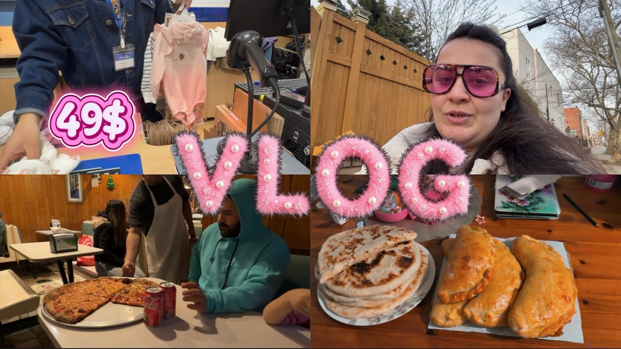 VLOG//7 იანვარი//გურული ღვეზელები და ხაბიზგინები//პიცერიას ვესტუმრეთ ოჯახობა//49$ ტანსაცმელში🛍️