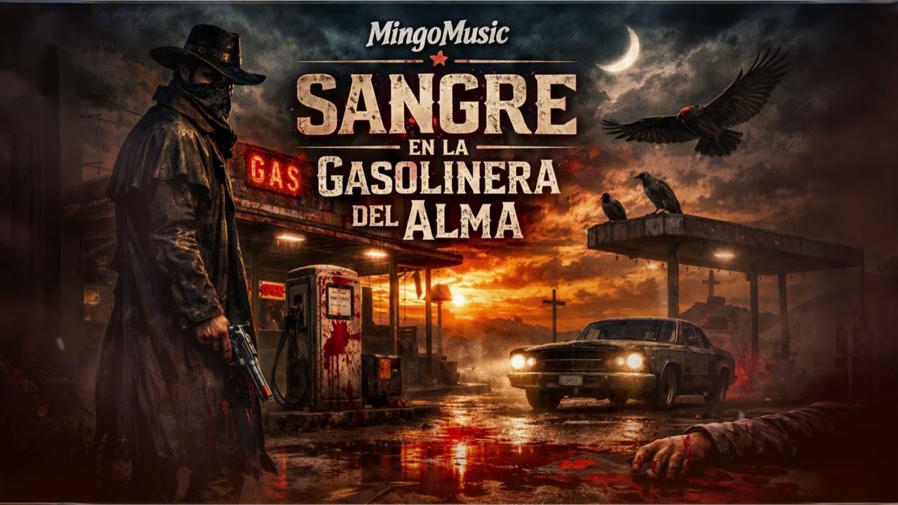 Sangre en la Gasolinera del Alma – Dark Country de Amor Roto 🩸🛣️ | MingoMusic
