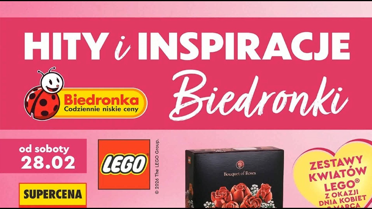 Biedronka oferta hity i inspiracje 28/02 – 18/03/2026 TV wersja