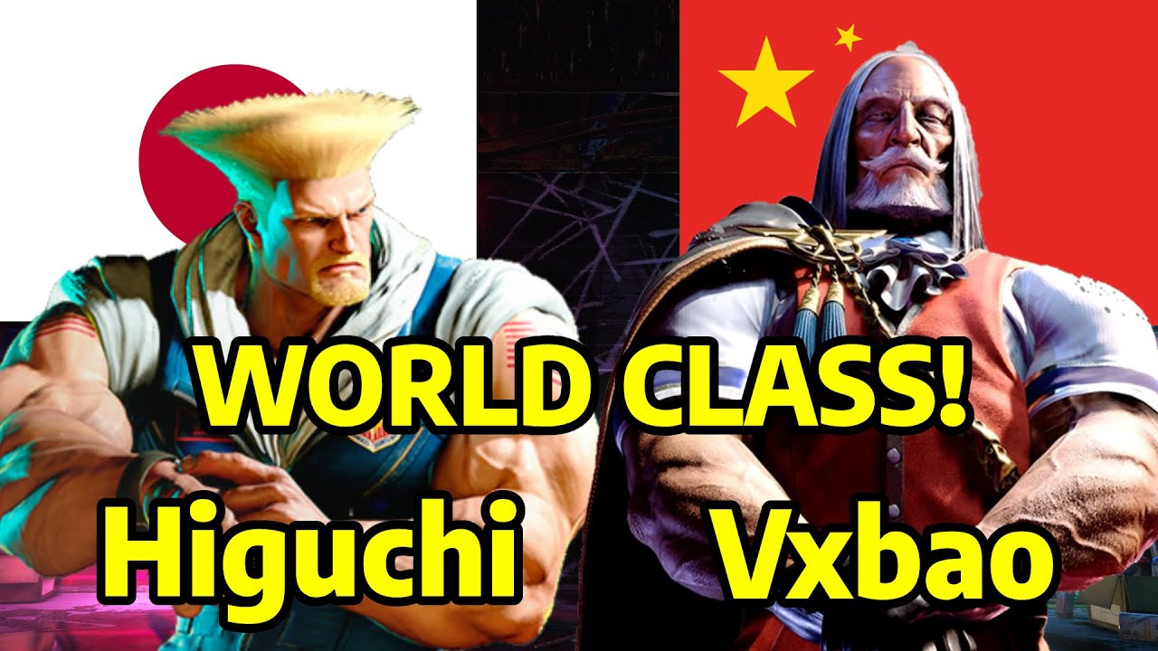 🔥 STREET FIGHTER 6 ➥ Higuchi ひぐち (GUILE ガイル) VS. Vxbao (JP) 4K MASTER RANKS 🔥