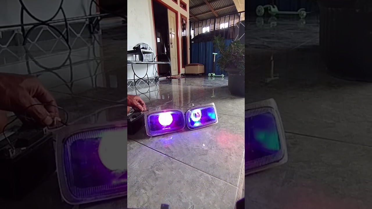 Pemasangan lampu foglamp proji biled pada mobil isuzu panther @RiaYandi-BKM