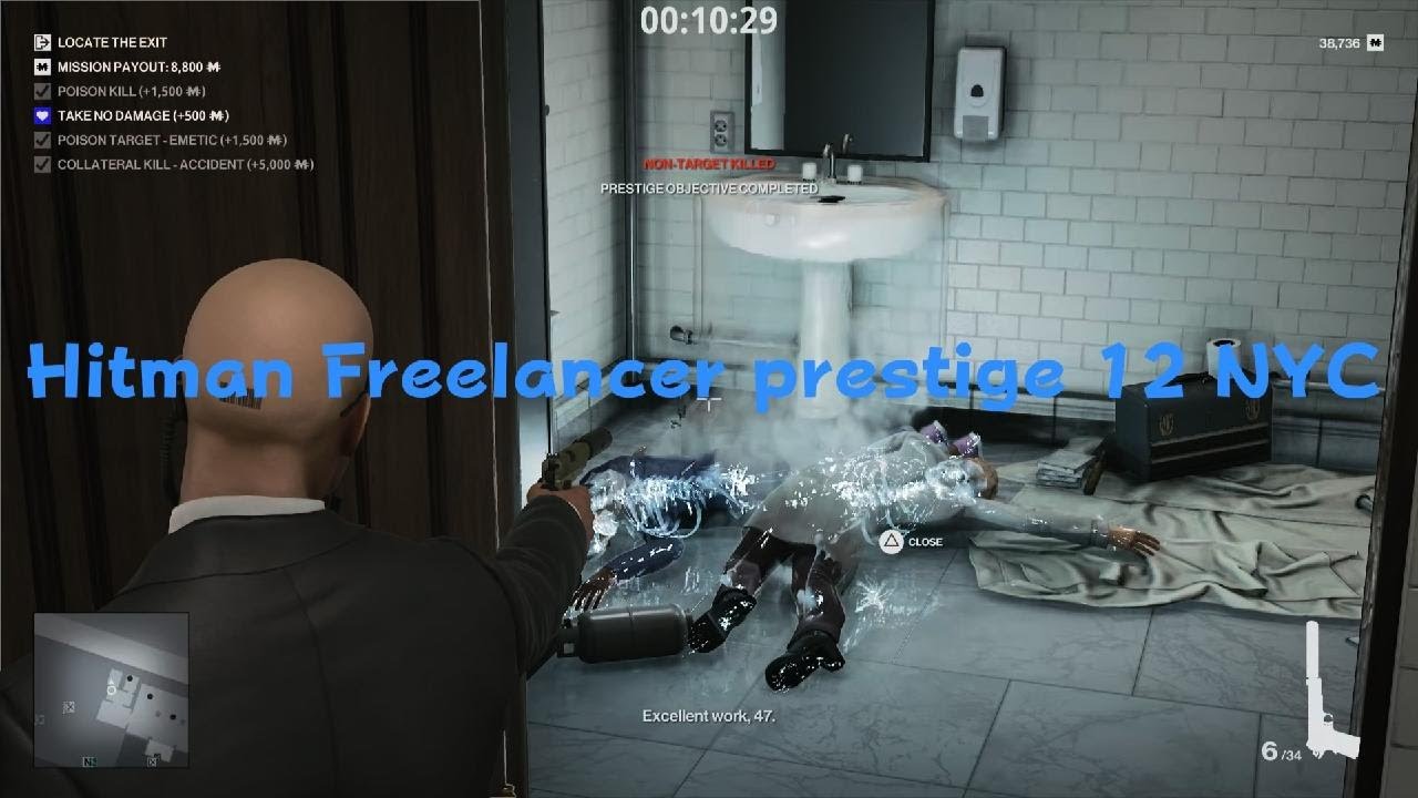HITMAN Freelancer prestige 12 NYC