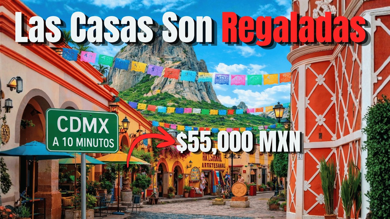 10 Pueblos al Lado de CDMX Donde La Casa Cuesta Menos que un Coche