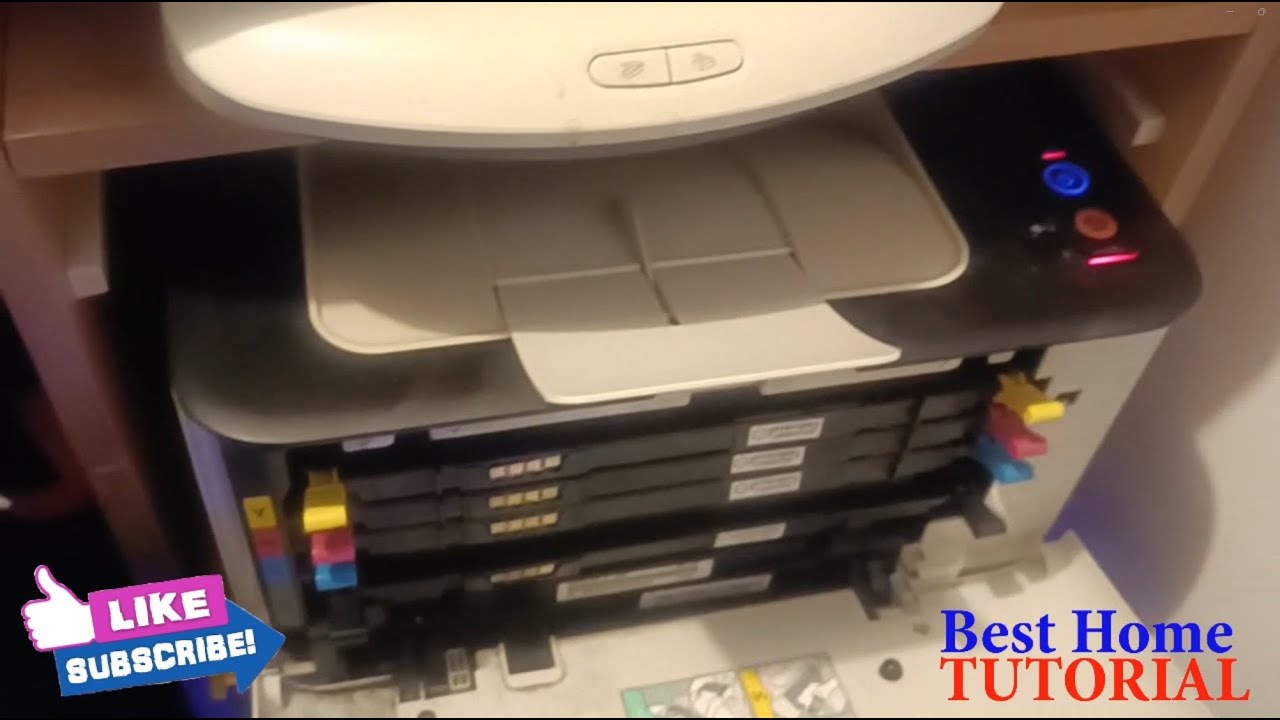 SAMSUNG CLP 320 325 Reset Toner without new Chip