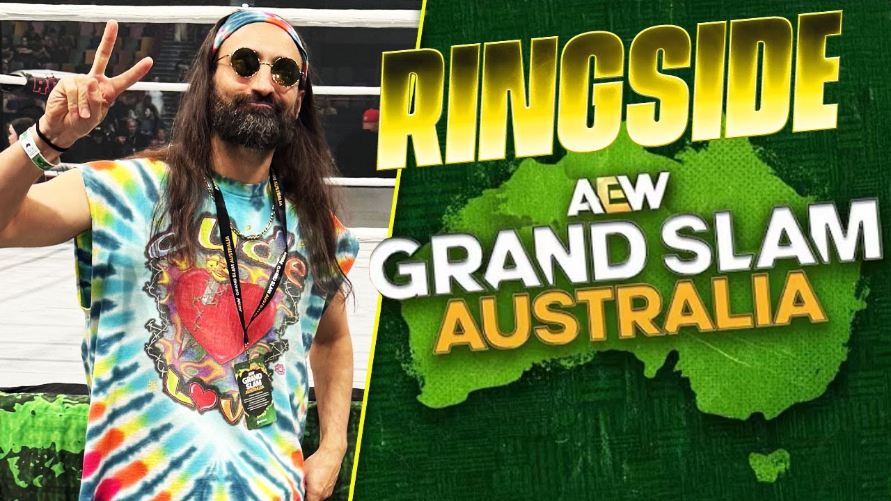 Ringside at AEW Grand Slam Australia!