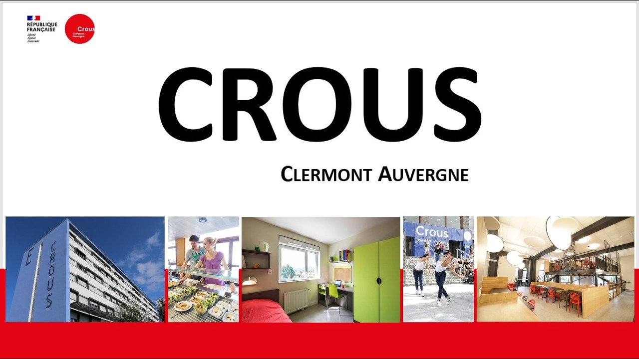 Présentation du CROUS de Clermont-Ferrand