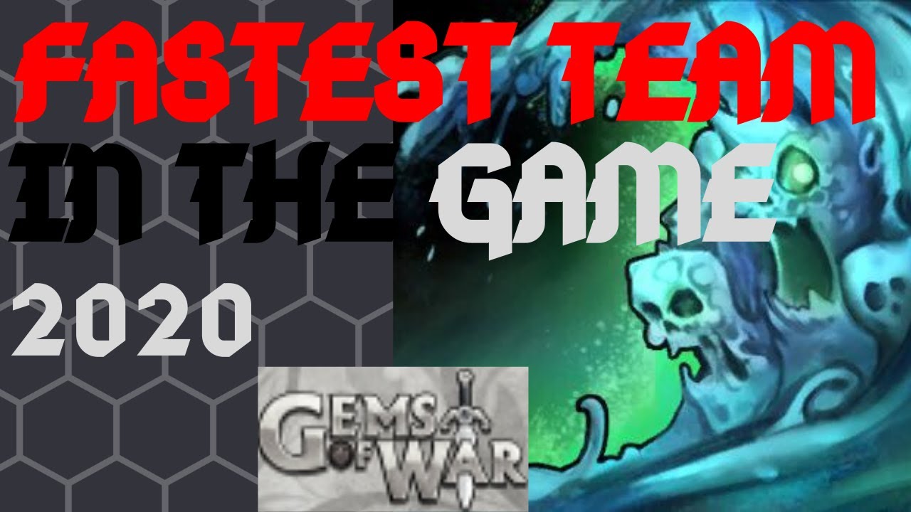 FASTEST TEAM IN GEMS OF WAR | Gems of war fast team to use on VAULT EVENT guide