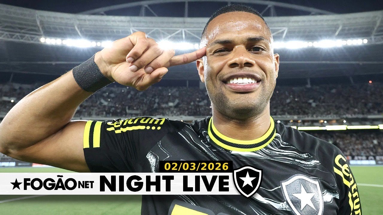 NIGHT LIVE: BOTAFOGO SE APROXIMA DO ANUNCIO OFICIAL DO RETORNO DE JÚNIOR SANTOS