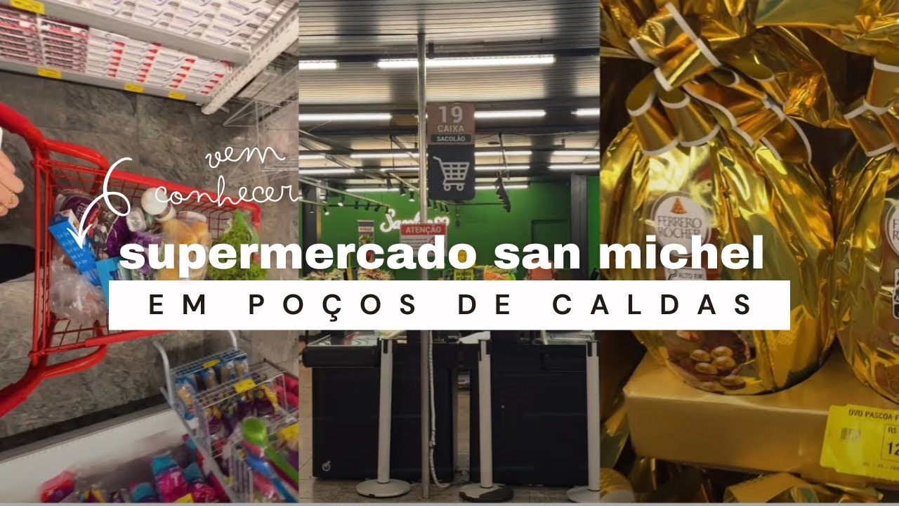 Valores de um supermercado em Poços de Caldas 