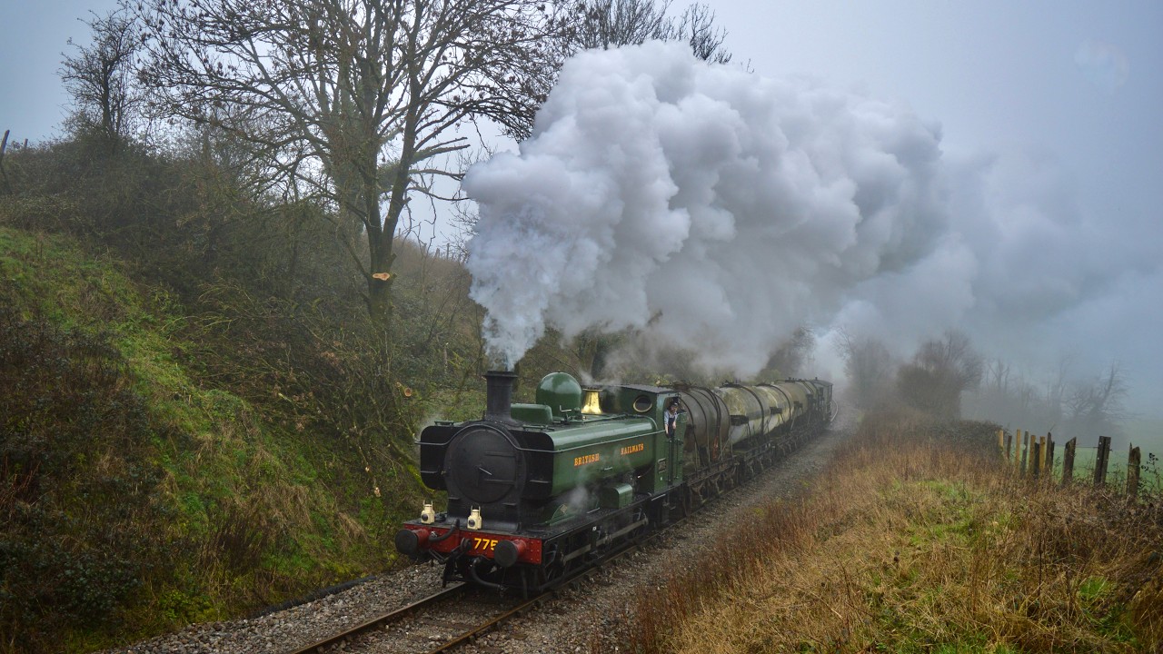 East Somerset Pannier on the Milks - 30742 Charters - East Somerset Railway