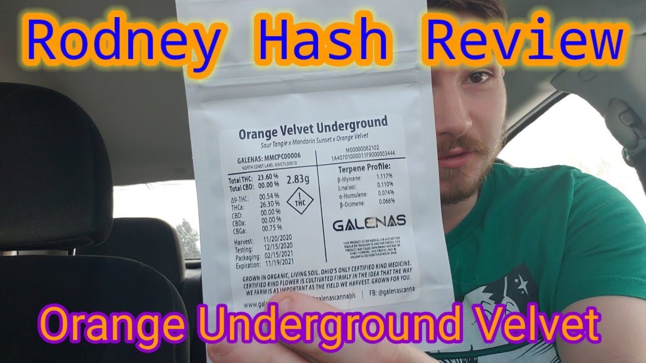 Galenas - Orange Velvet Underground review by Rodney Hash