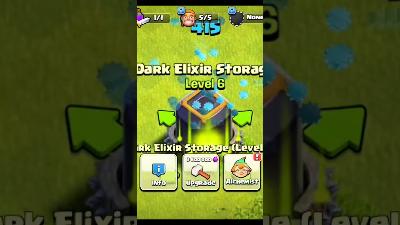 Dark Elixir Storage Max|level max Dark Elixir Storage|#coc #shorts #clashofclans