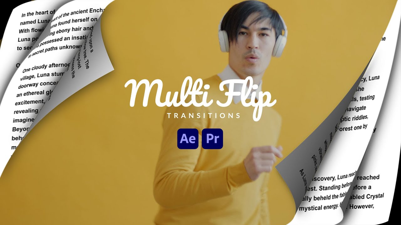 Multi Page Transition - Premiere Pro- Tutorial