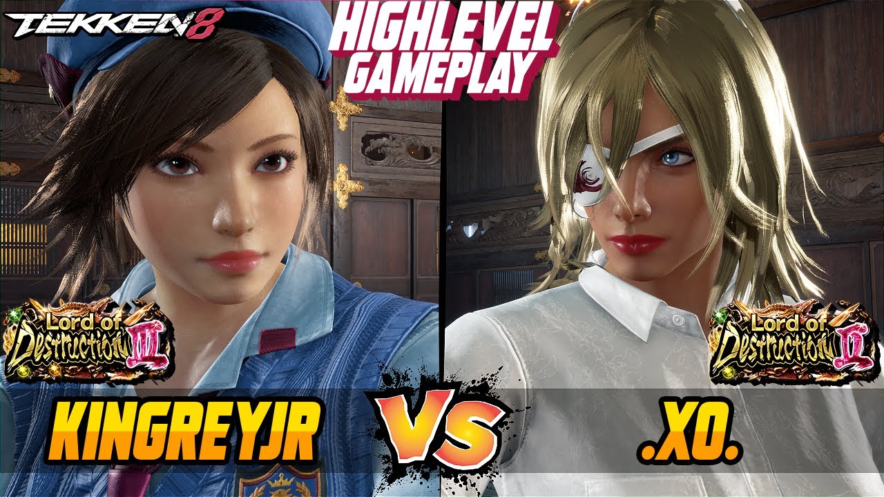 Tekken 8 – KingReyJr (ASUKA KAZAMA) vs XO (LIDIA) – T8 High Level Gameplay!