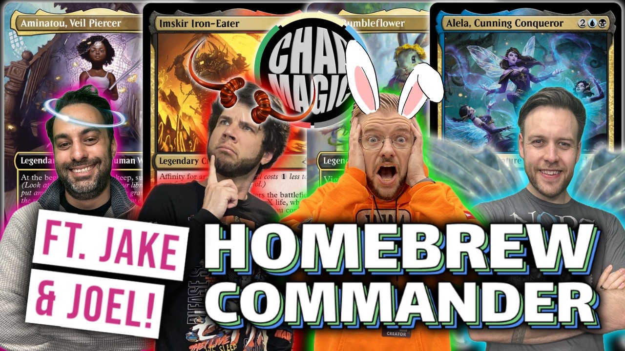 INSANE Commander w/Joel are Magic & Martishius Magic! | Bumbleflower v Alela v Aminatou v Imskir