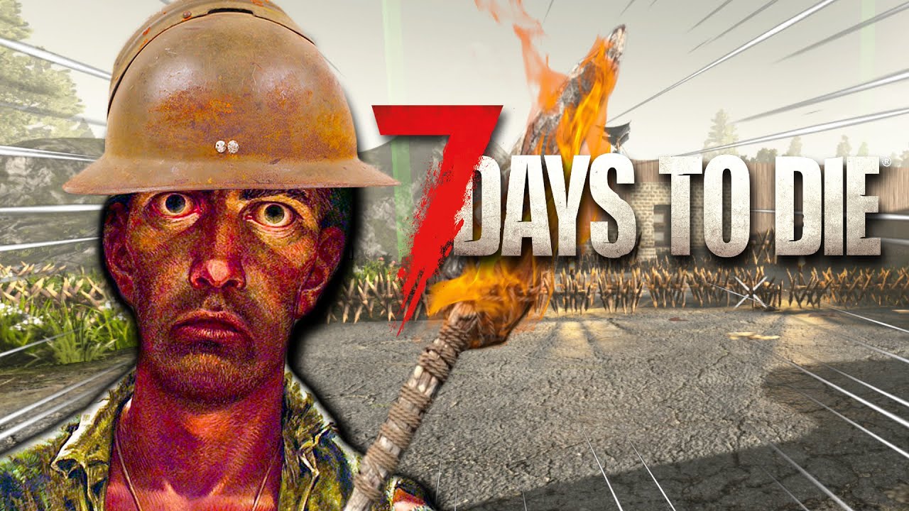 First Time Playing 7 Days To Die Preparing For The Blood Moon!