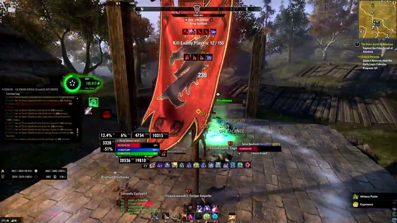 ESO: U48 PvP | Blood God Pre-MYM Clip Dump | OUTNUMBERED | 1vX & Group #eso #esopvp #montage
