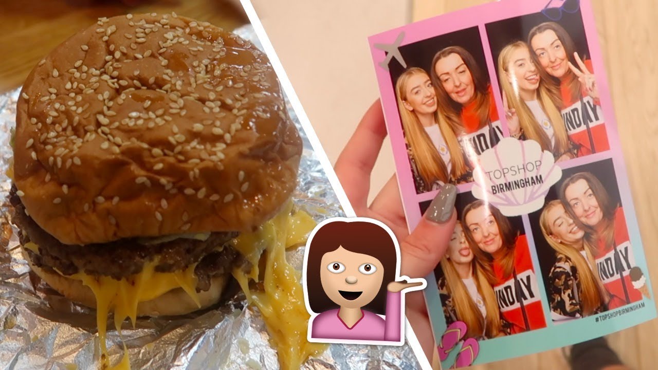 BIRMINGHAM WITH MY MUM, SHOPPING & MORE FOOD!