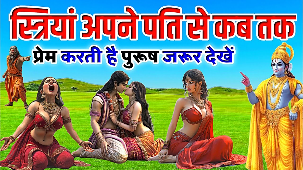 स्त्रियां अपने पति से कब तक और कितना प्रेम करती हैं पुरुष जरूर देखें #mythologystory
