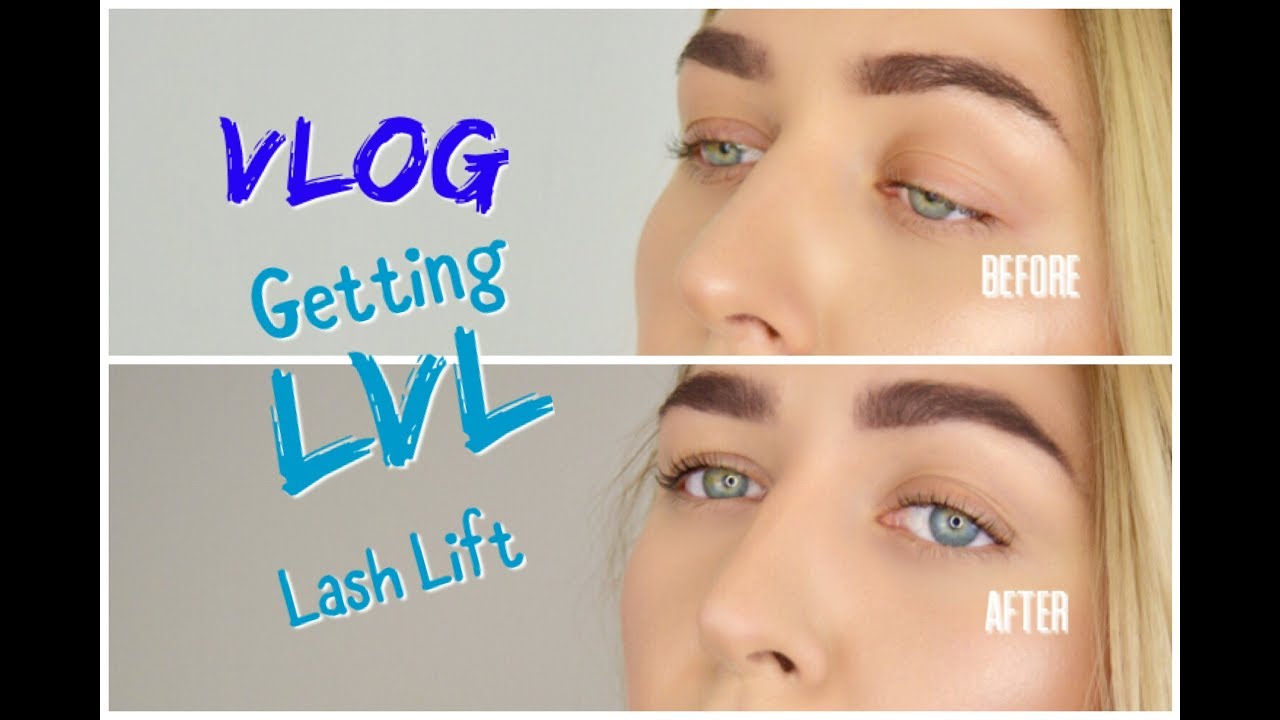 VLOG - Getting LVL Lash Lift