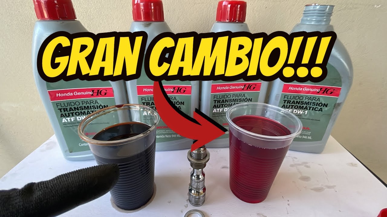 CAMBIO DE ACEITE DE TRANSMISIÓN - HONDA RIDGELINE 2006 A 2014 PILOT