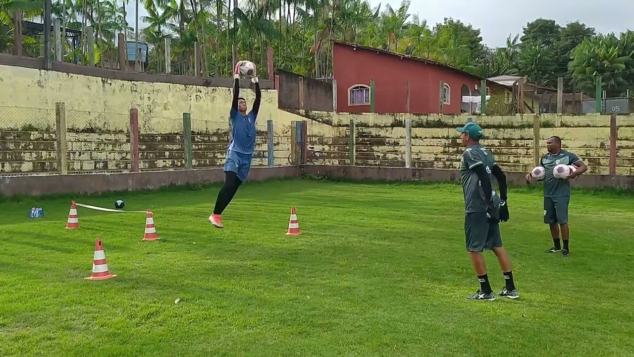 treino de goleiro profissional, Parauapebas futebol clube