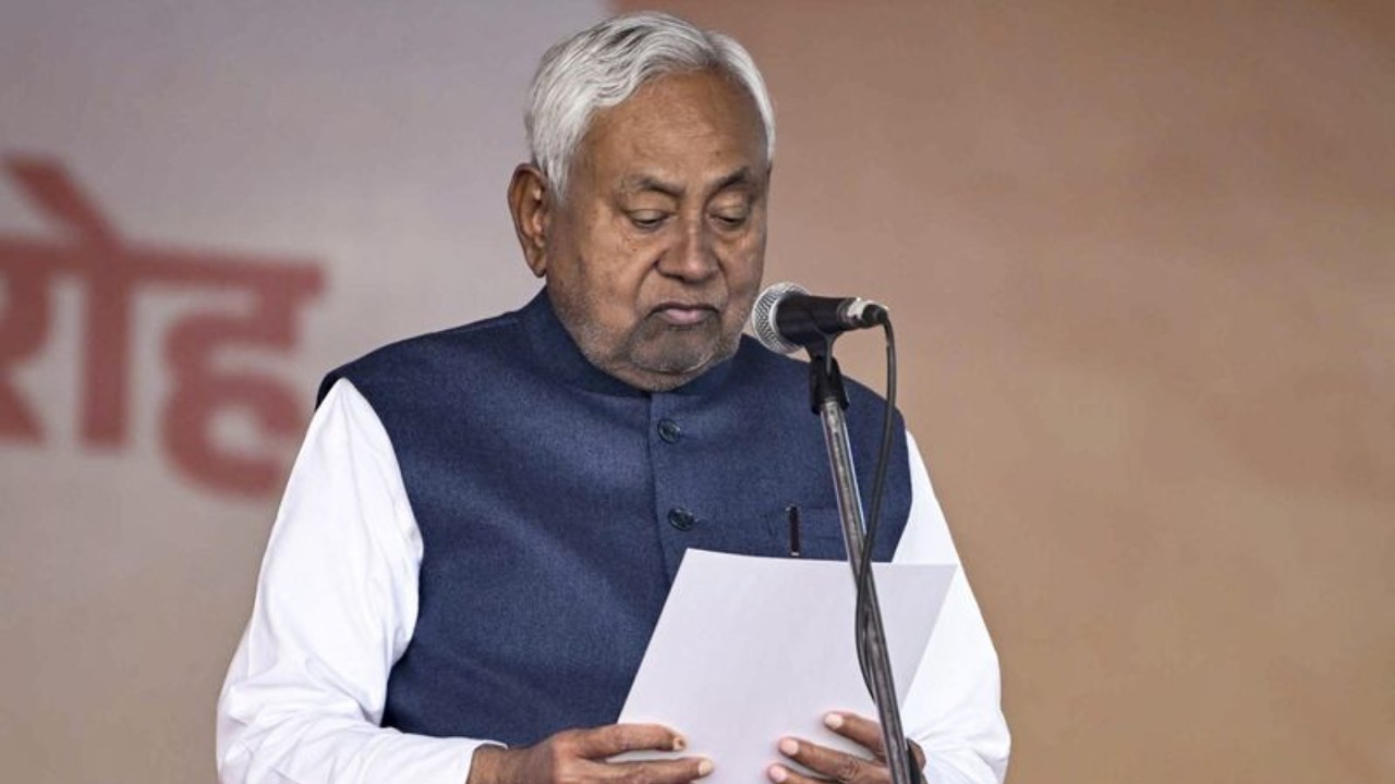 Former Bihar CM Nitish Kumar Takes Oath As Rajya Sabha MP | Nitish Kumar News