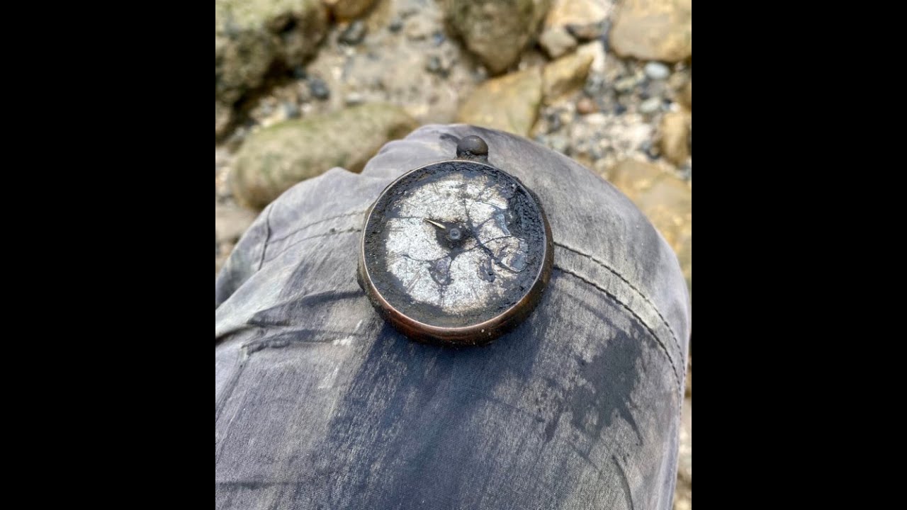Tesoro Outlaw At Low Tide - Beautiful Pocket Watch Found