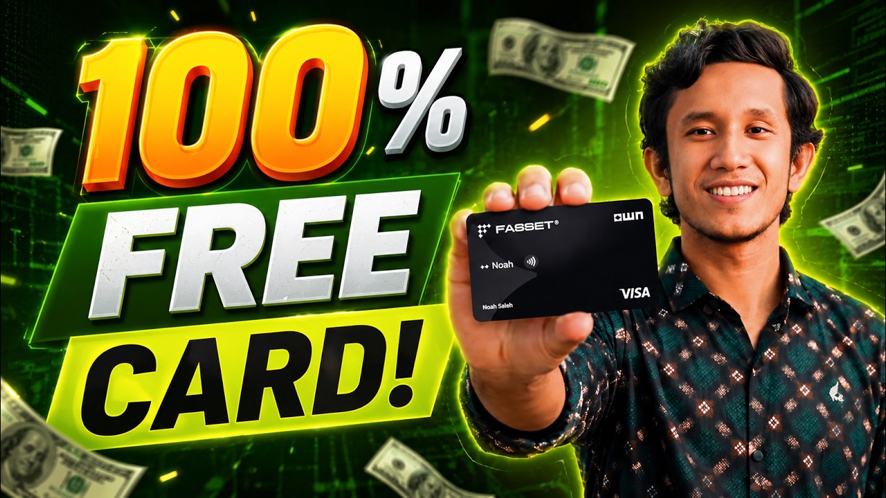 How to Get a Virtual Visa Card for FREE! | | Free virtual card bangladesh | Fasset App Live Proof