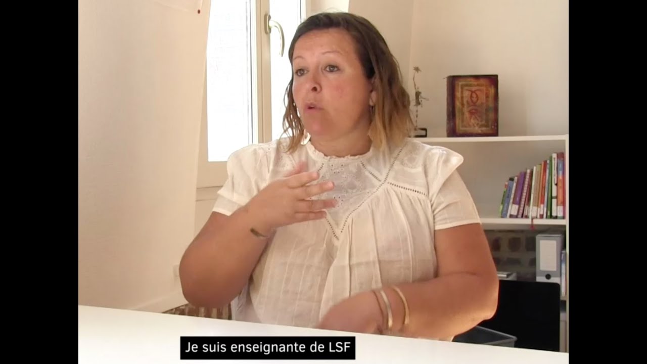 Elix Reporters : le métier d'enseignante LSF par Sandrine