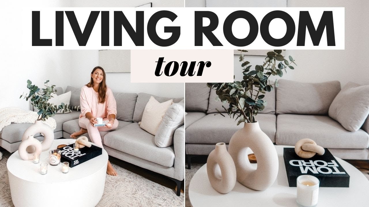 My Living Room Tour: Modern, Minimal, Earthy