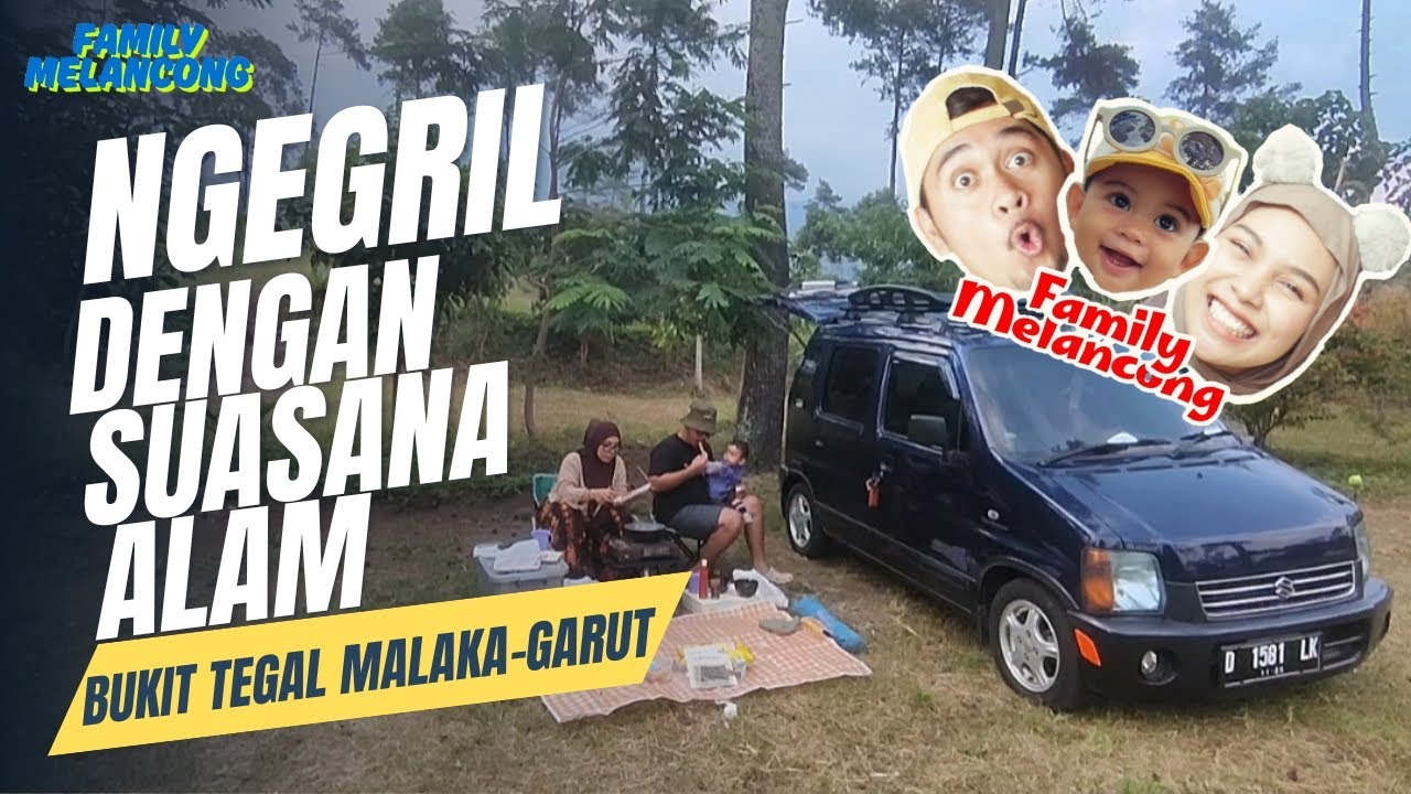 Numpang Makan di Bukit Tegal Malaka || Family Melancong || Vlog #wisatagarut #jawabarat #familyvlog 