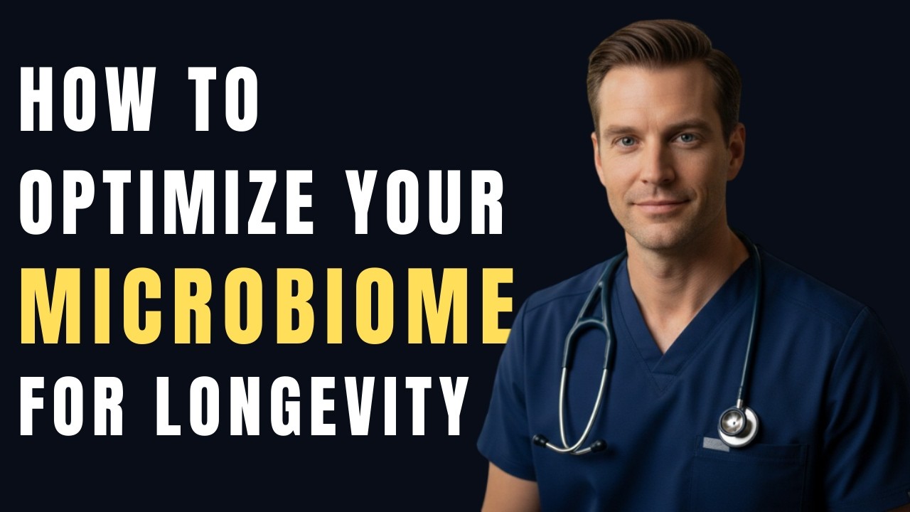 How to Optimize Your Microbiome for Longevity | Dr. Stephen