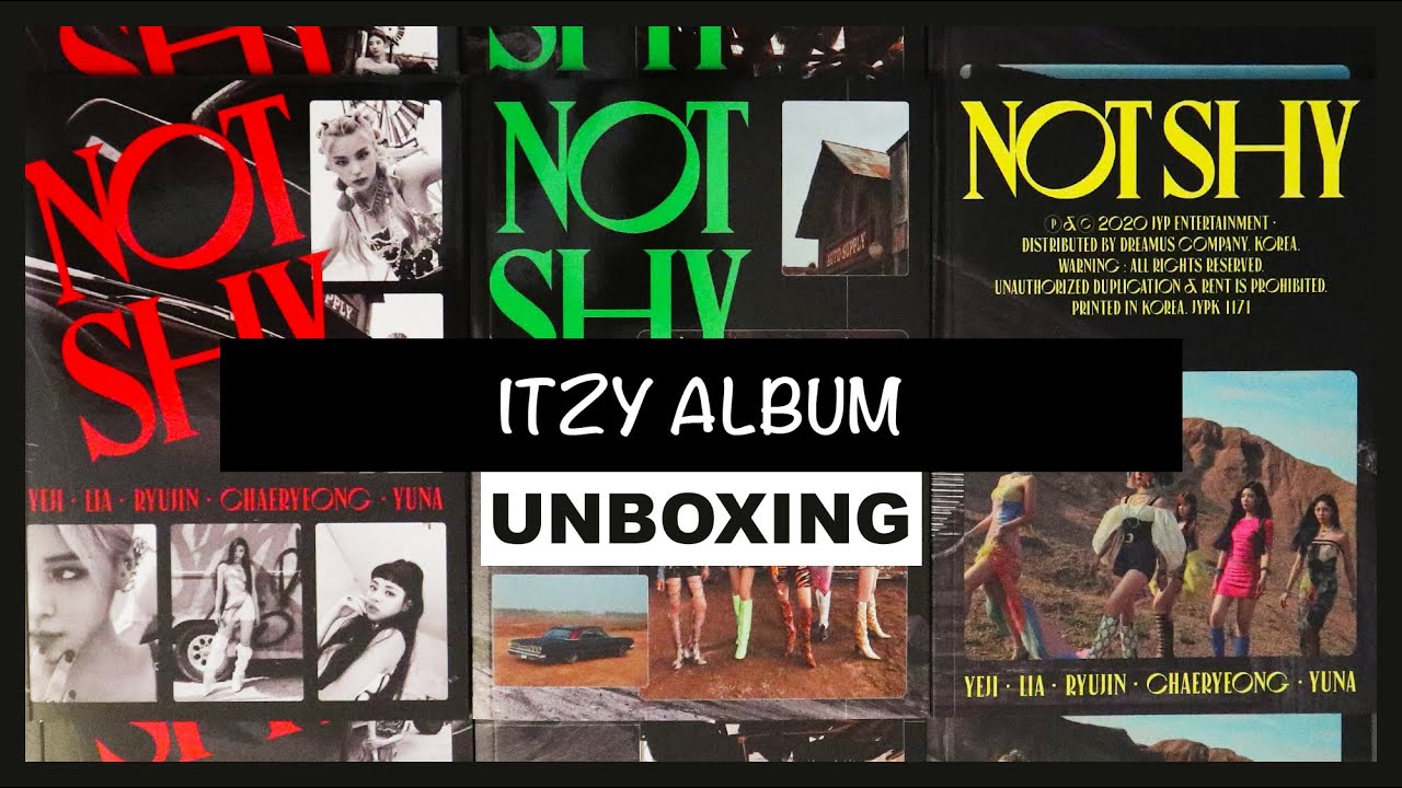 ⭐️UNBOXING MORE ITZY NOT SHY ALBUMS (MMT X10)⭐️