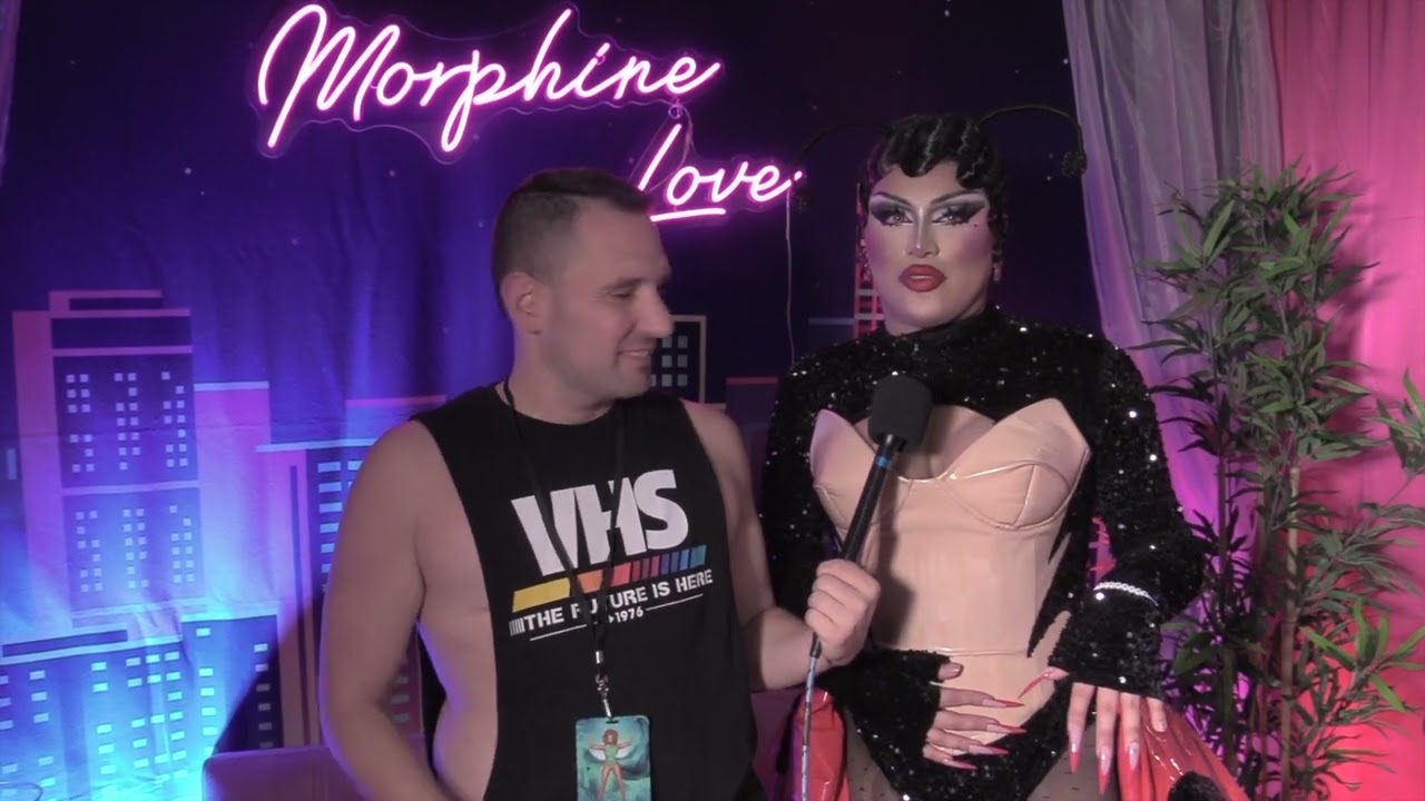 Morphine Love Interview: WERRRK com's Coverage of RuPaul's DragCon LA 2024