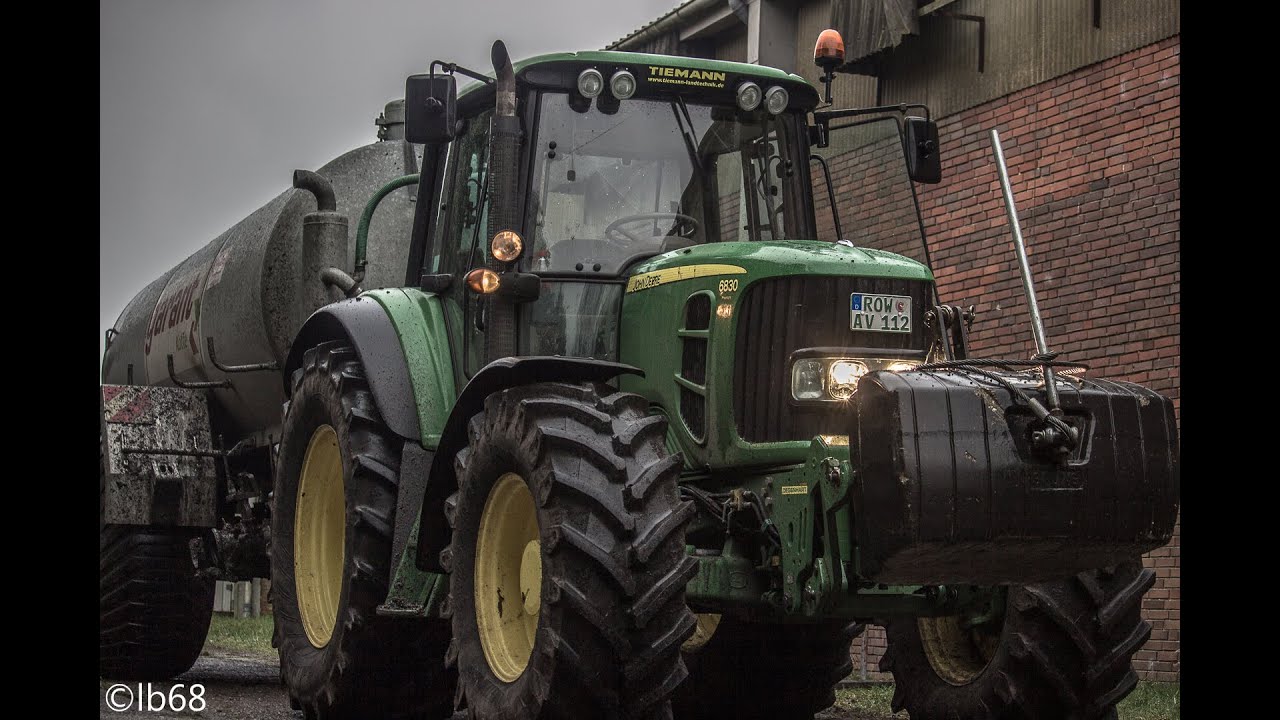 Gülle Fahren 2015|John Deere 6830+Kotte Garant|HD