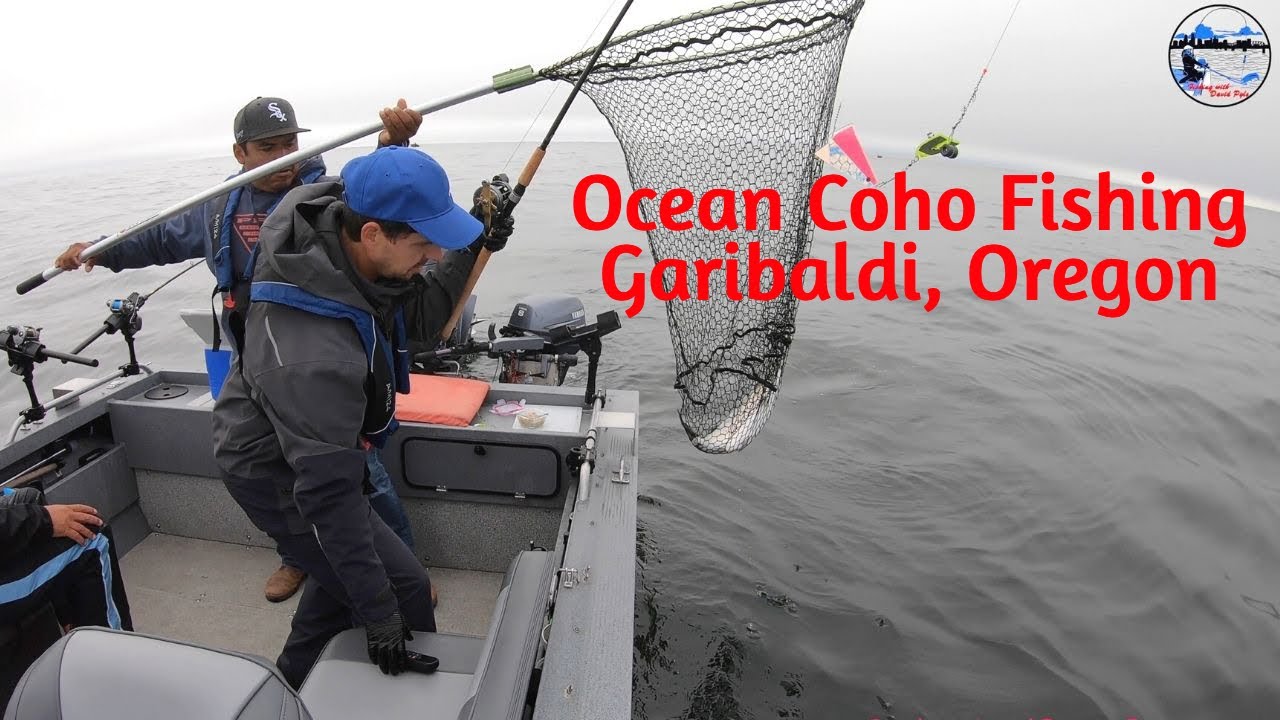 Salmon fishing in the Pacific Ocean out of Garibaldi, Oregon.