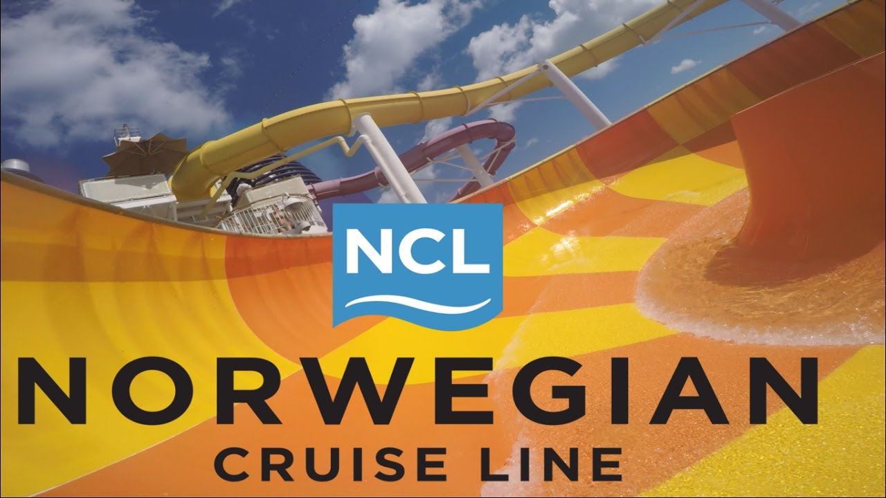 The Waterslides of the Norwegian Epic POV GoPro