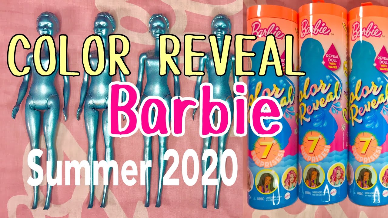 Распаковка кукол BARBIE COLOR REVEAL с кодами ЛЕТО 2020!!!