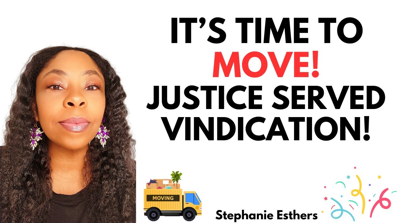 IT'S TIME TO MOVE! JUSTICE SERVED & VINDICATION! ✈🎉 #blessings #move